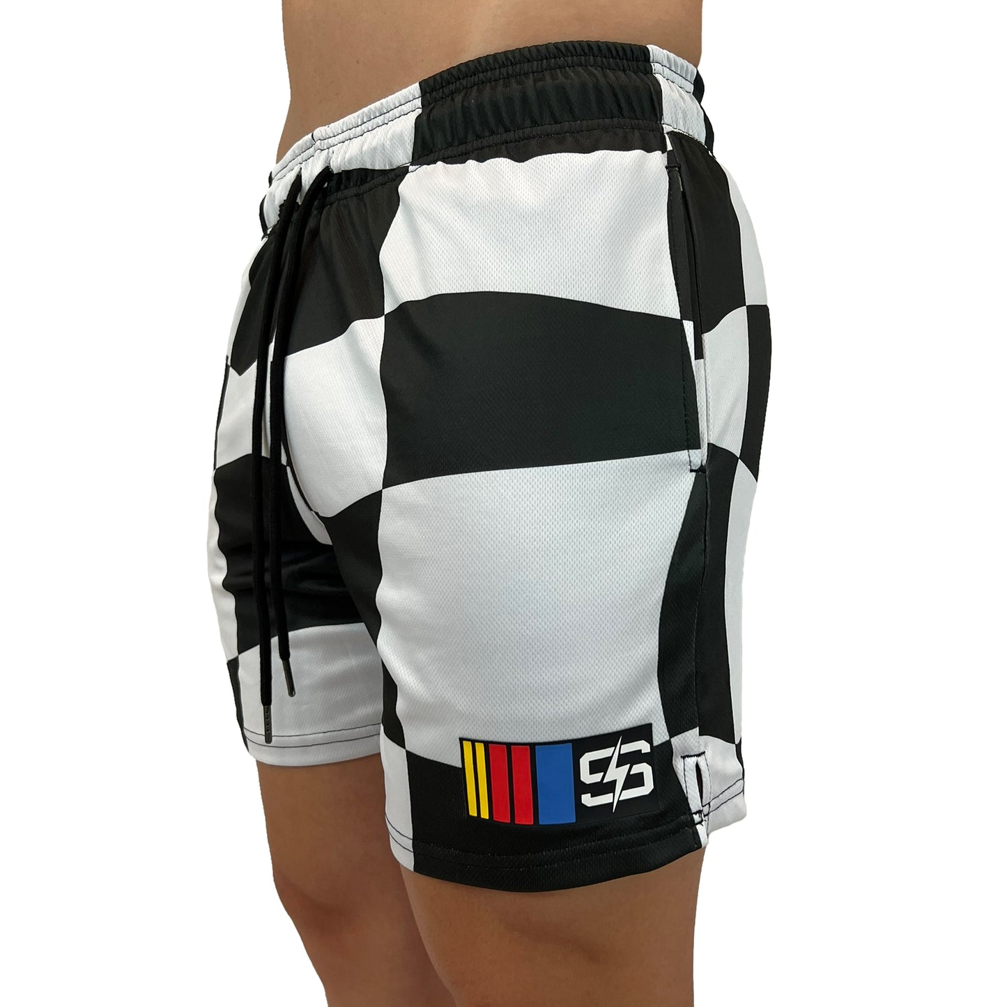 CHECKERED FLAG SHORTS
