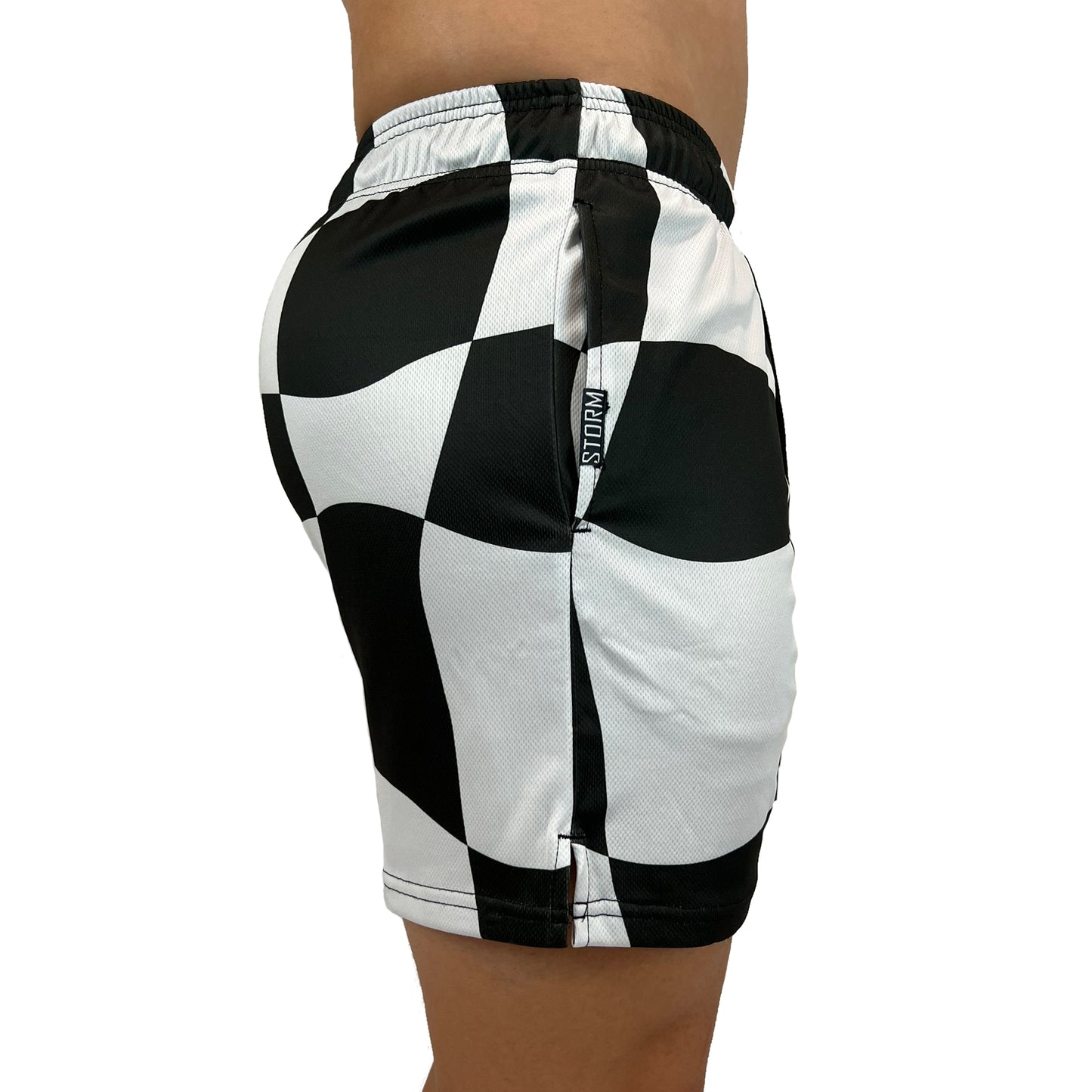 CHECKERED FLAG SHORTS