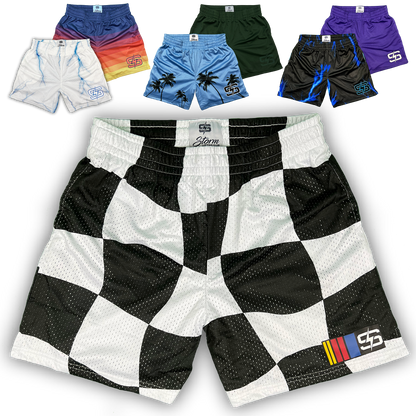 CHECKERED FLAG SHORTS