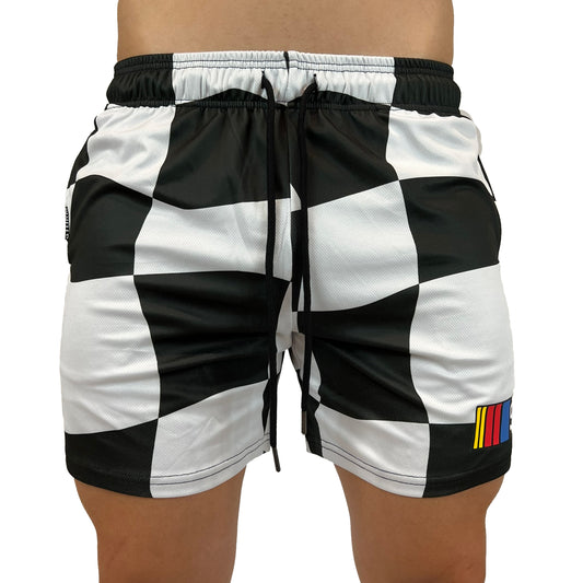 CHECKERED FLAG SHORTS