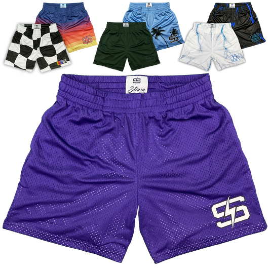 PURPLE SHORTS