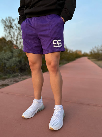 PURPLE SHORTS